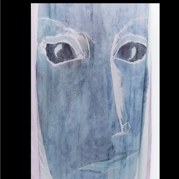 ZARA FLOWY PRINTED DRESS WITH SCARF. Brand new with tag. - Picture 7 of 8